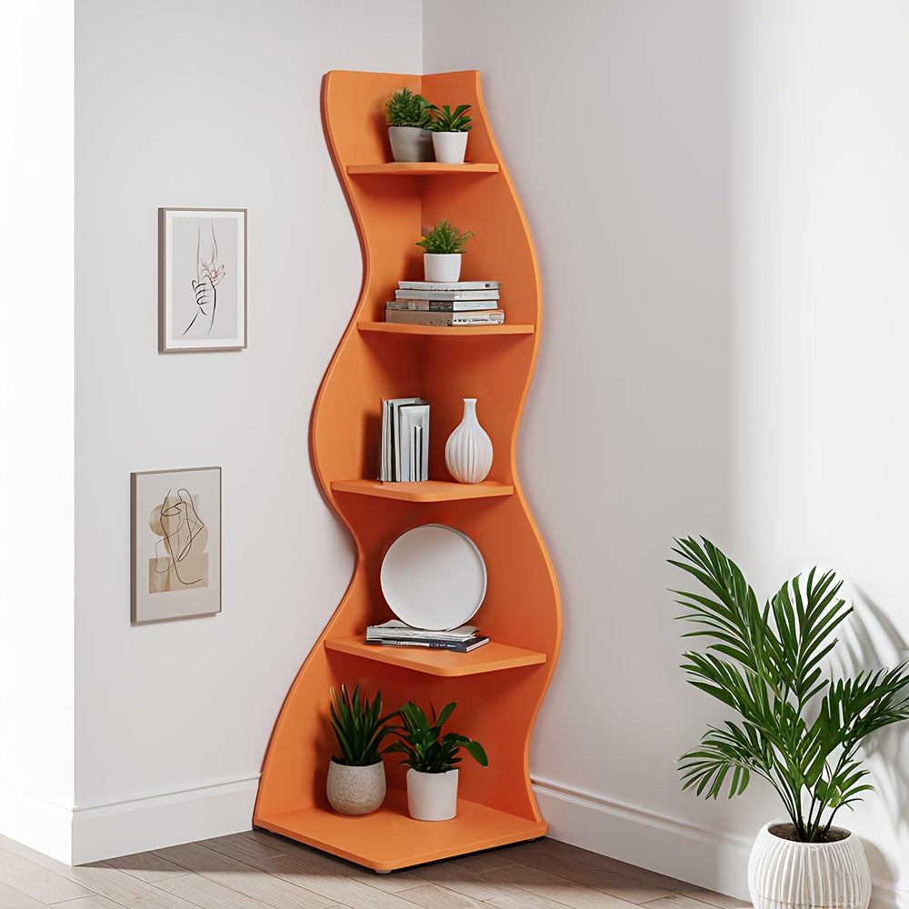 Modern Large Office Bookshelf | 84-inch Industrial-style Heavy-duty Bookcase, 7-tier Open Metal And Wooden Bookshelf, Floor-standing File Storage Rack (suitable for Home Offices\u002F Libraries\u002F Corporate Exhibition Halls)